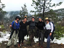 Students at last year's Maymester in Colorado
