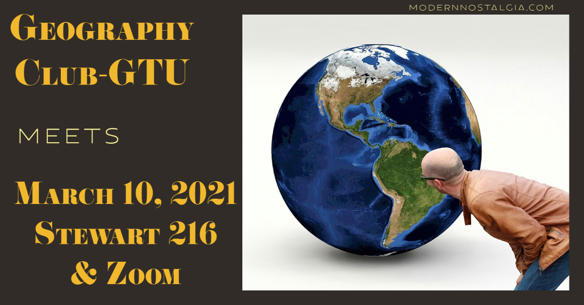 Geography Club-GTU Flyer