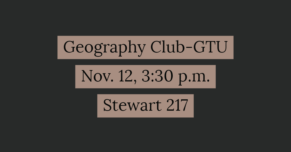 Geography Club-GTU