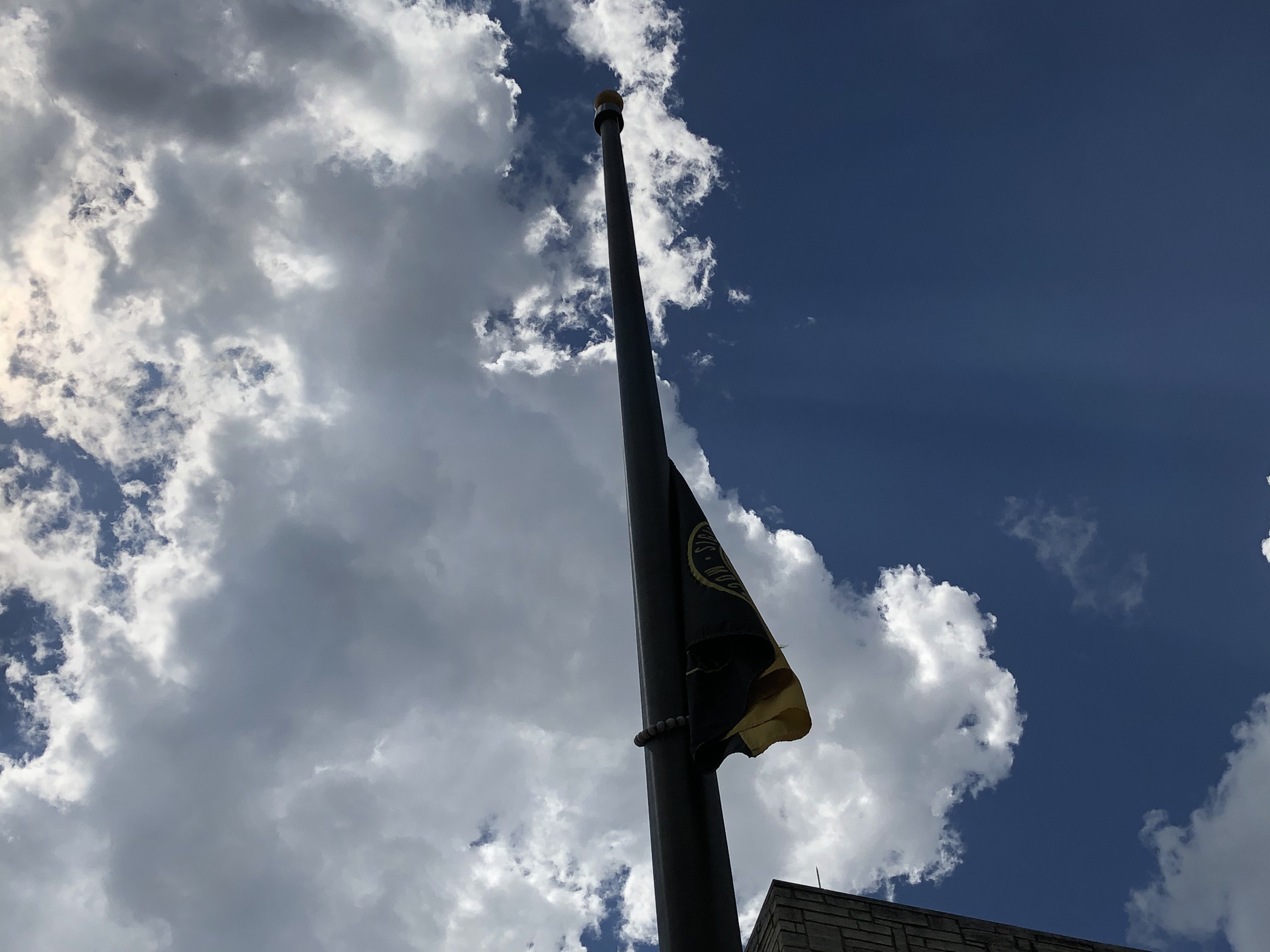 The Mizzou flat was lowered on May 26 at the Student Center in memory of Dakota.