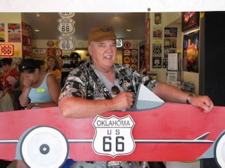 Kit Salter on Route 66