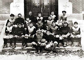 Picture of Mizzou football team in 1893